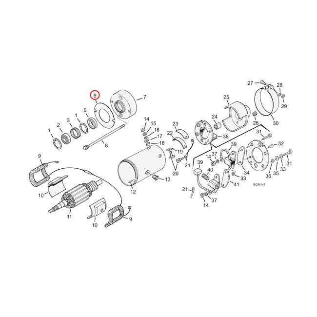 Cometic, generator mount gasket GENERATOR GASKETS AND SEALS Cometic