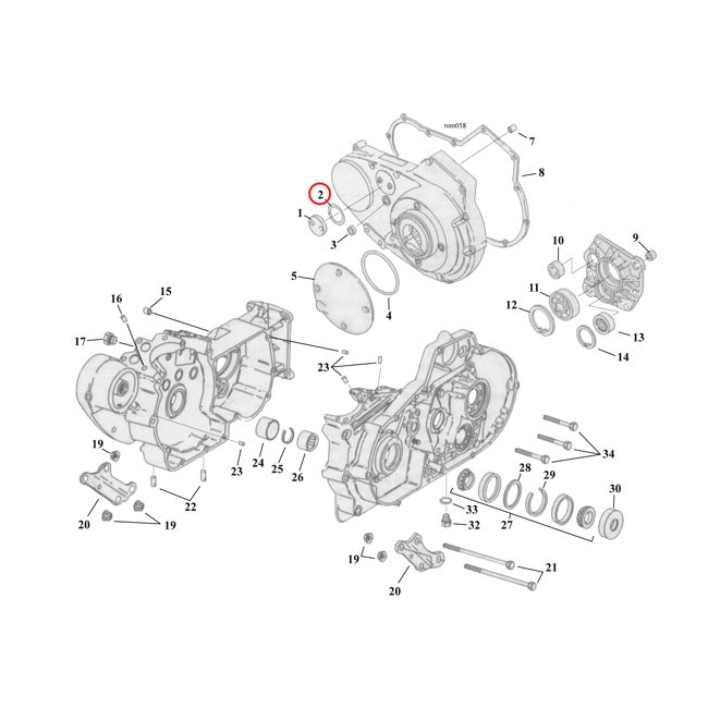 Cometic Inspection Cover O Ring Xl Inspection Covers Gaskets Cometic