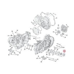 Cometic Motor Sprocket Shaft Oil Seal Xl Sprocket Shafts Seals Cometic