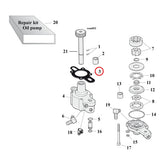 Cometic, oil pump body to case gasket. Paper OIL PUMP GASKETS Cometic