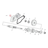 Cometic, gasket starter cover plate. .031" fiber STARTER MOTOR GASKETS AND SEALS Cometic