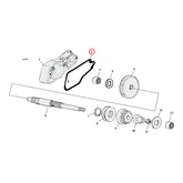 Cometic, gasket starter shaft housing. .031" fiber STARTER MOTOR GASKETS AND SEALS Cometic
