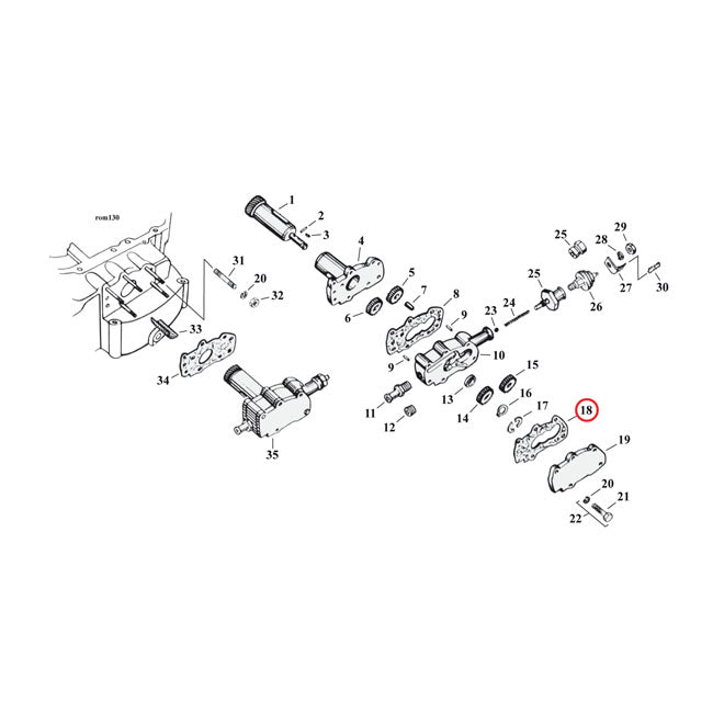 Cometic, oil pump body to outer cover gasket OIL PUMP GASKETS Cometic