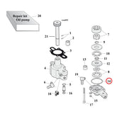 Cometic, oil pump body to cover o-ring OIL PUMP SEALS Cometic