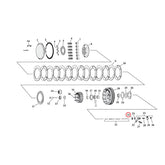 Cometic, oil seal clutch release rod TRANSMISSION O-RINGS AND SEALS Cometic