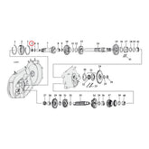 Cometic, oil seal clutch gear XL TRANSMISSION MISC Cometic
