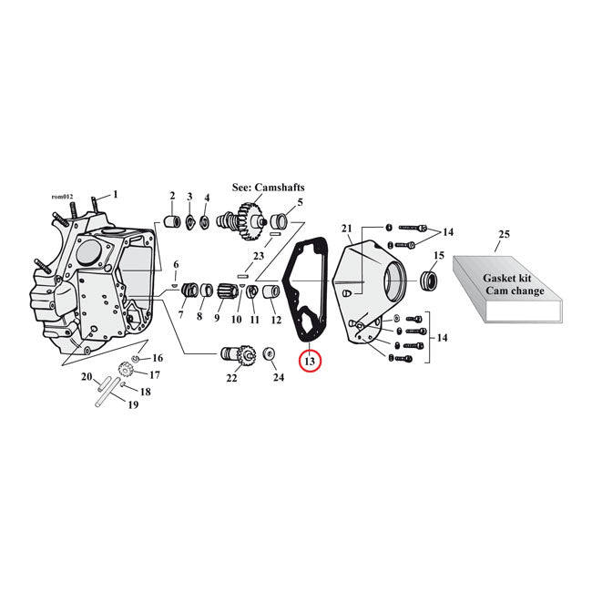 Cometic Cam Cover Gasket Afm Evo Bt Cam Covers Gaskets Cometic