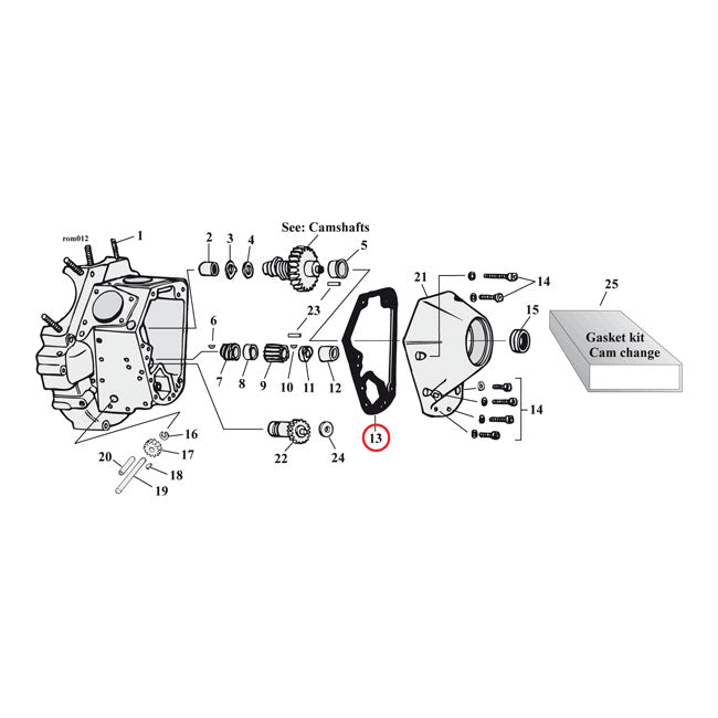 Cometic Cam Cover Gasket Afm Evo Bt Cam Covers Gaskets Cometic