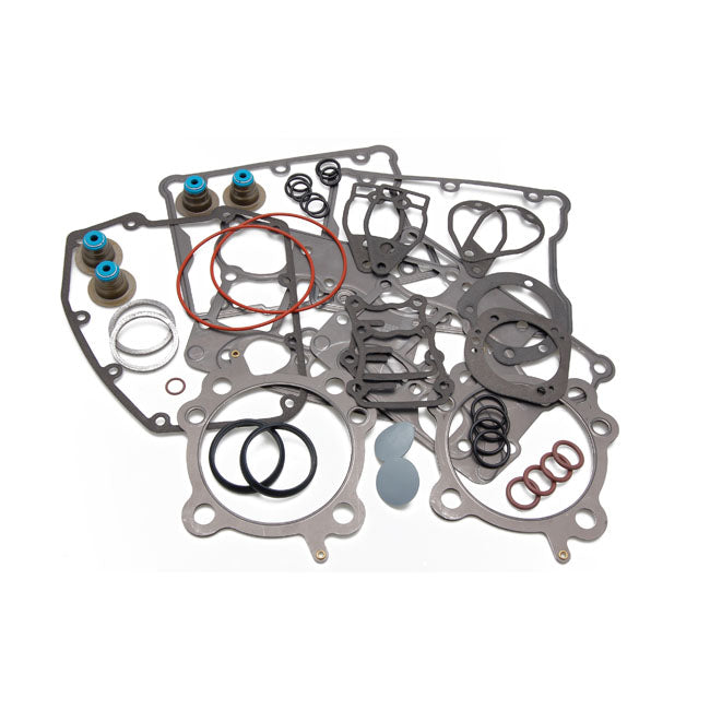 Cometic Top End Gasket Kit Est Std. Bore Tc 88"/96" With Hat Style Valve Stem Seal Gasket Sets Top End Cometic
