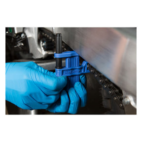 Motion Pro Chain Slack Setter Lightweight Aluminum Nylon Blue Black Tools Chain Motion Pro