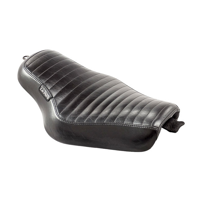 Le Pera, Streaker solo seat. Black, pleated SOLO SEATS Le Pera