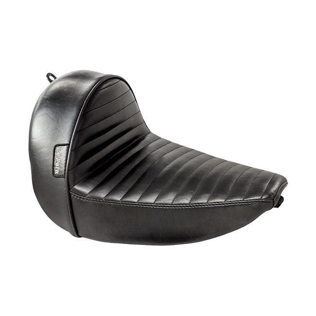 Le Pera Stubs Cafe Pleated Seating Solo Seat - 16-17 Softail (Slim) Solo Seats Le Pera