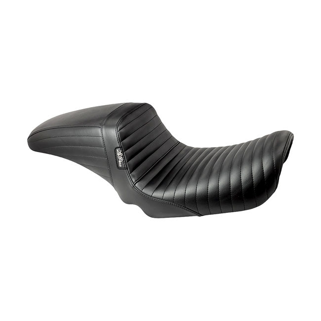 Le Pera Kickflip Double Diamond Seat - 06+ Dyna Solo Seats Le Pera 06+ Dyna Double Diamond