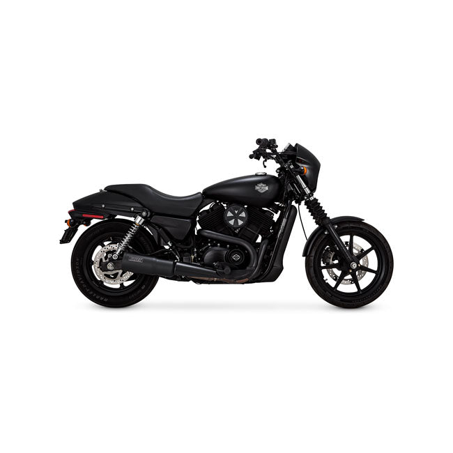 Vance & Hines Slip-On Hi Output, Black - 17-21 Street Exhaust Slip-Ons And Mufflers Vance & Hines