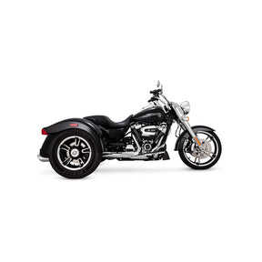 Vance & Hines Slip-On Twin Slash Round, Chrome - 17+ Trike Exhaust Slip-Ons And Mufflers Vance & Hines