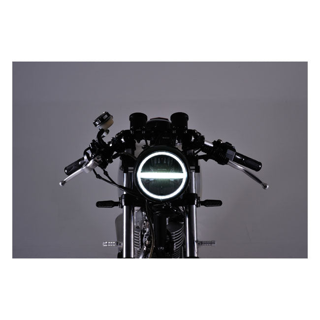 Daytona, Neo Vintage LED headlamp. Black HEADLAMPS Daytona