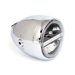 Daytona, Neo Vintage LED headlamp. Chrome HEADLAMPS Daytona
