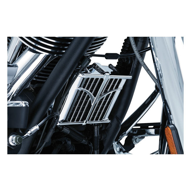 Kuryakyn, Oil cooler cover chrome Oil Cooler Kuryakyn