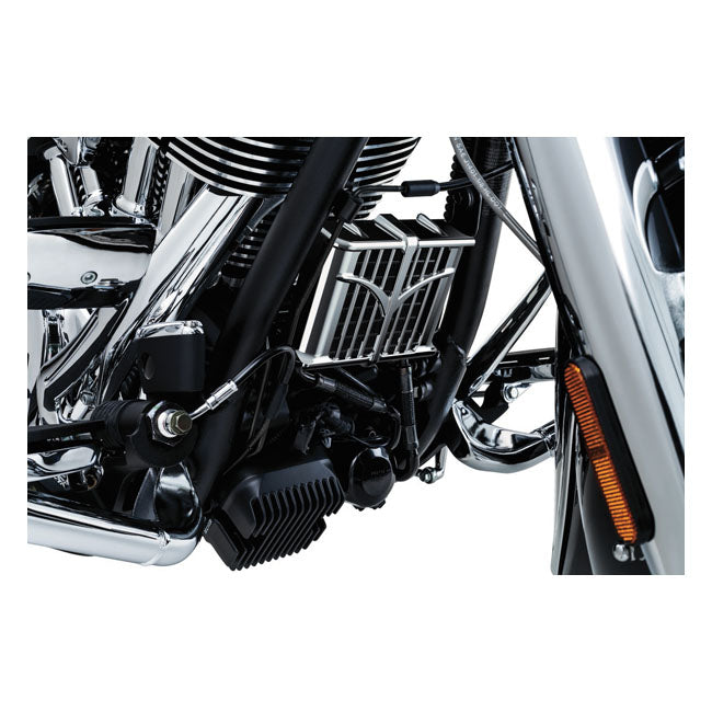 Kuryakyn, Oil cooler cover chrome Oil Cooler Kuryakyn