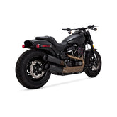 Vance & Hines Hi-Output Slip-On - 18+ Softail Fat Bob Exhaust Slip-Ons And Mufflers Vance & Hines