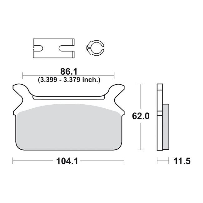 SBS brake pads street carbon tech BRAKE PADS Sbs