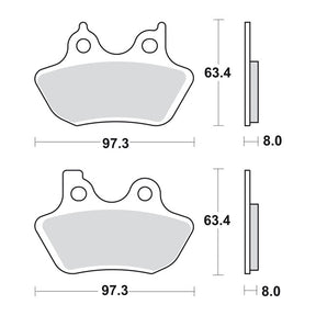 Sbs Brake Pads Sbs 826 H.Ls Brake Pads Sbs