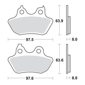 Sbs Brake Pads Sbs 846 H.Ls Brake Pads Sbs
