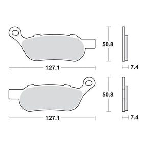 Sbs Brake Pad Sbs H/D 854 Ls Brake Pads Sbs