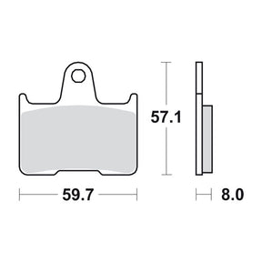 Sbs Brake Pads Sinter Hi Tech Brake Pads Sbs