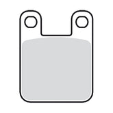 SBS brake pads, street ceramic BRAKE PADS Sbs