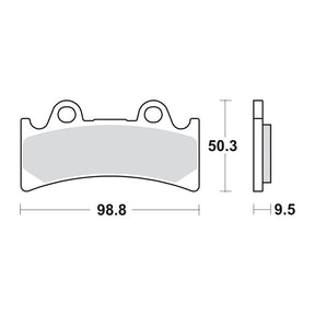 SBS brake pads racing sintered BRAKE PADS Sbs