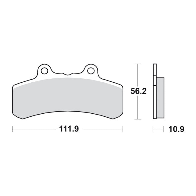 SBS brake pads street carbon tech BRAKE PADS Sbs