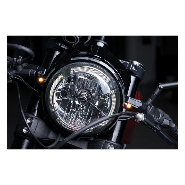 Kellermann, bullet Atto dark LED turn signal TURN SIGNALS Kellermann