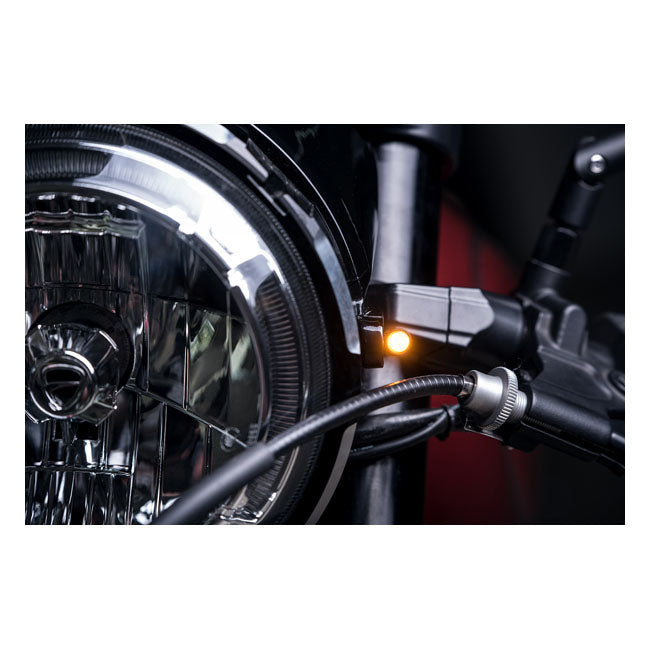 Kellermann, bullet Atto dark LED turn signal TURN SIGNALS Kellermann