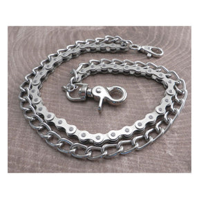 Amigaz Bike Chain & Shackle Double Wallet Chain Wallets Amigaz