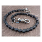 Amigaz Black Bike Wallet Chain 18" Wallets Amigaz
