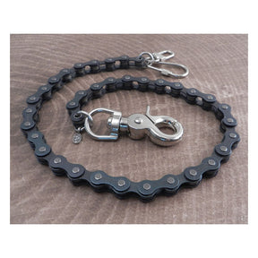 Amigaz Black Bike Wallet Chain 18" Wallets Amigaz