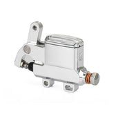 Kustom Tech Deluxe Wire Operator Master Cylinder 14mm, Polished Brake Master Cylinders Kustom Tech