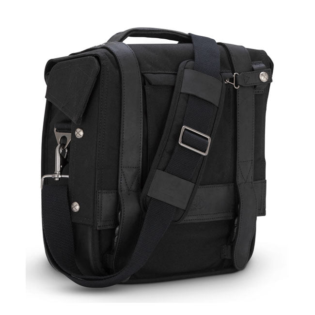Burly Brand Saddlebag Blk Cordura Saddlebags Burly Brand