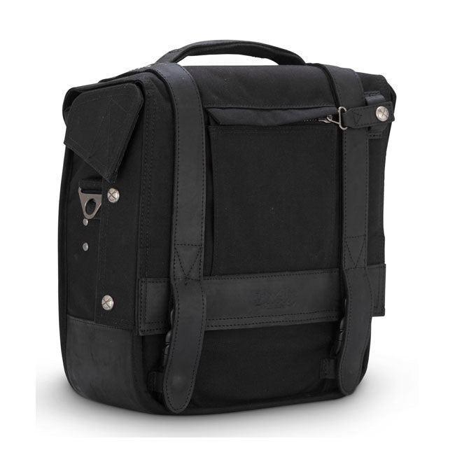 Burly Brand Saddlebag Blk Cordura Saddlebags Burly Brand