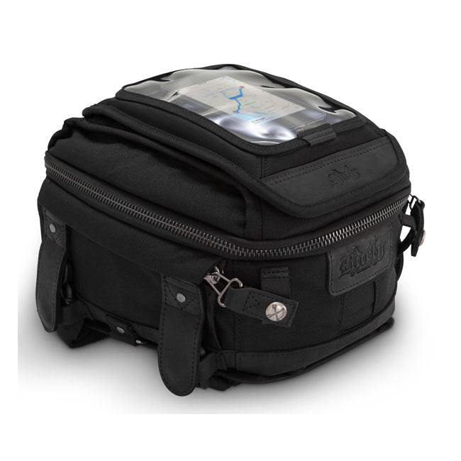 Burly Brand Tank Tail Bag Blk Cordura Touring Luggage Burly Brand