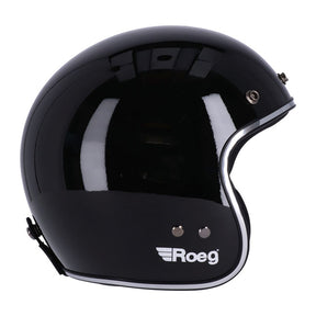 Roeg Jett Helmet Gloss Black Helmets Roeg