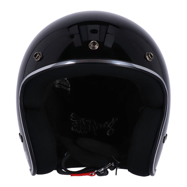 Roeg Jett Helmet Gloss Black Helmets Roeg