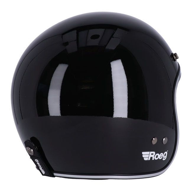 Roeg Jett Helmet Gloss Black Helmets Roeg