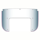 National Cycle, Beaded 7 Bolt Lower Window. Clear Windshields National Cycle