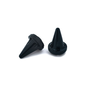 Kuryakyn, Stiletto grip end caps. Gloss black GRIPS END CAPS Kuryakyn