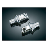 Kuryakyn, Tapered peg adapters rear chrome FOOTPEGS MOUNTS Kuryakyn