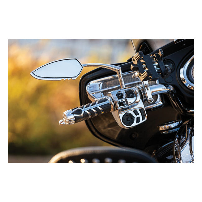 Kuryakyn, Raised mirror mount adapters chrome MIRRORS ADAPTERS Kuryakyn