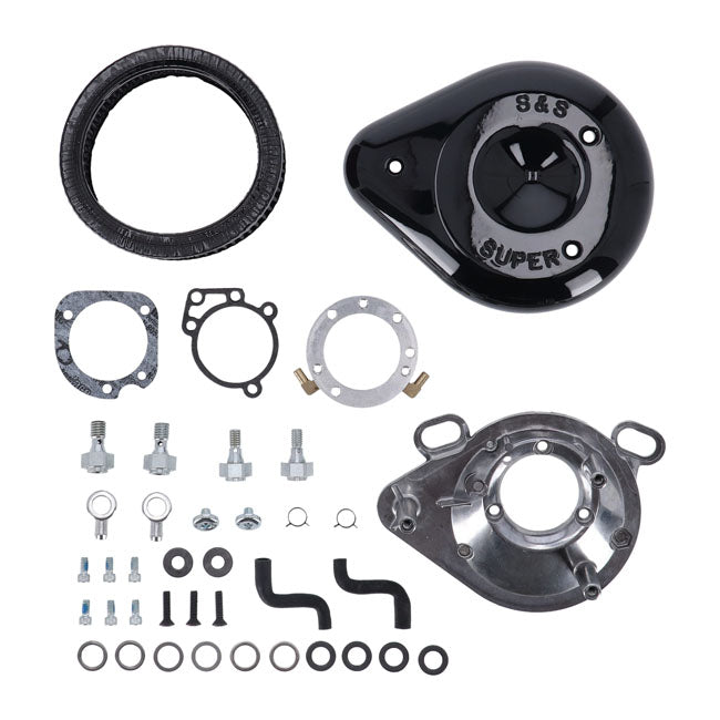 S&S Cycle Air Clnr Tc Tear G.Blk Aircleaner Assemblies S&S Cycle