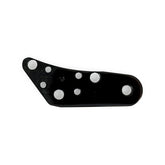 PM, Center span for 125x2 2-p caliper. Black BRAKE CALIPER CENTER SPANS Performance Machine